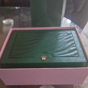 Rolex Green and Gold Guarantee Card